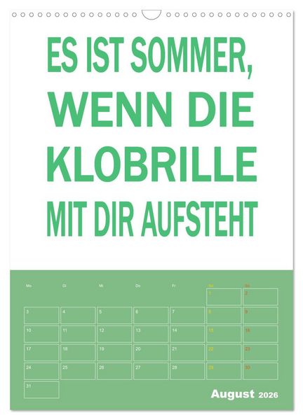 Produktbild: Memo an mich mit Jahresplaner (Wandkalender 2026 DIN A3 hoch), CALVENDO Monatskalender