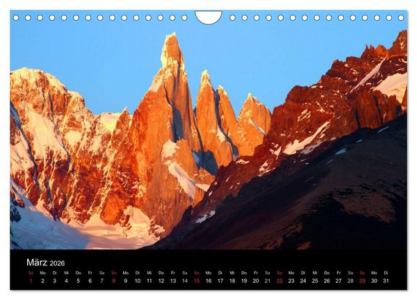 Produktbild: S&uuml;dpatagonien &ndash; das "Ende" der Welt (Wandkalender 2026 DIN A4 quer), CALVENDO Monatskalender