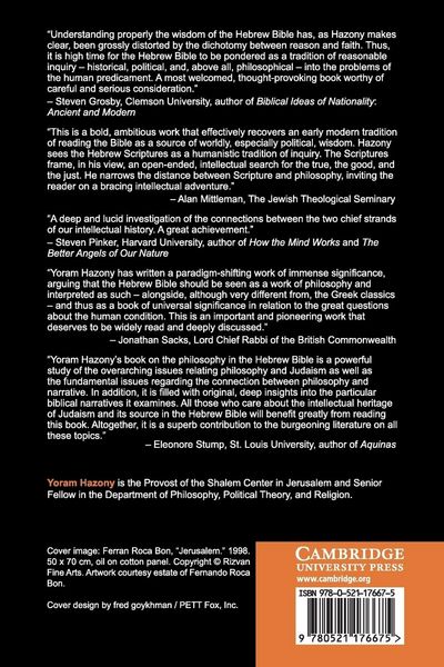 Produktbild: The Philosophy of Hebrew Scripture