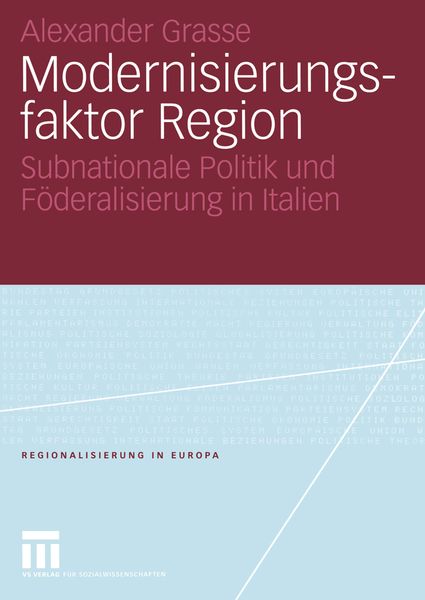 Produktbild: Modernisierungsfaktor Region