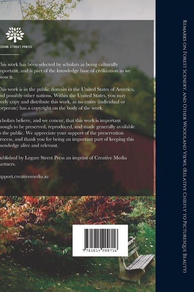 Produktbild: Remarks on Forest Scenery, and Other Woodland Views, (relative Chiefly to Picturesque Beauty)