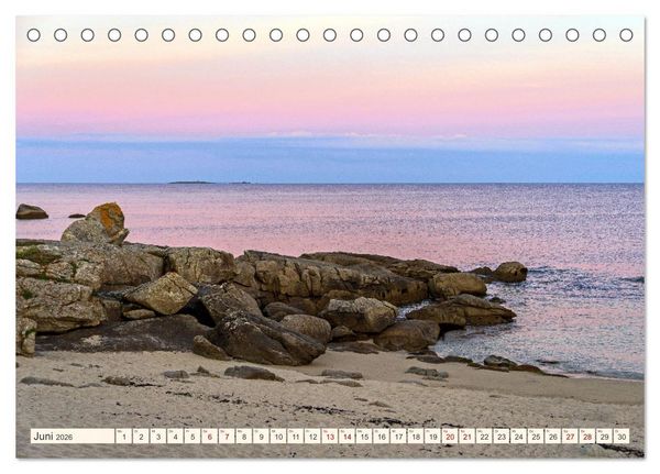 Produktbild: Bretagne - Traumk&uuml;sten im s&uuml;dlichen Finist&egrave;re (Tischkalender 2026 DIN A5 quer), CALVENDO Monatskalender