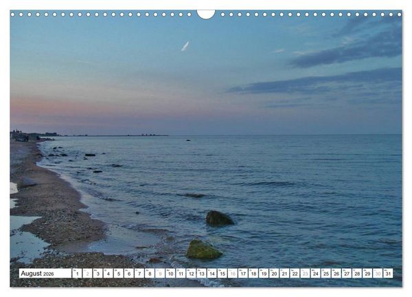 Produktbild: Die Ostsee - von Schleswig nach Gl&uuml;cksburg (Wandkalender 2026 DIN A3 quer), CALVENDO Monatskalender