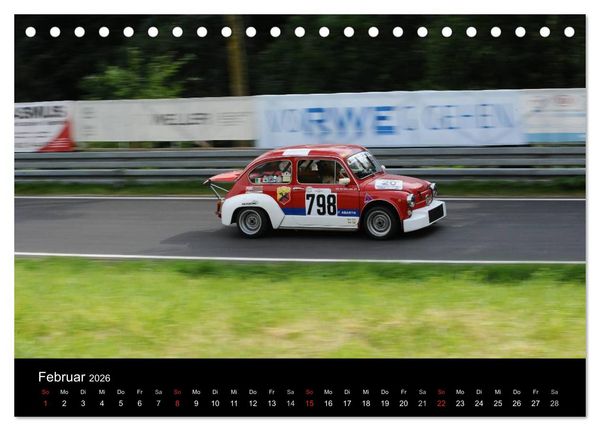 Produktbild: Auto - Bergrennen (Tischkalender 2026 DIN A5 quer), CALVENDO Monatskalender