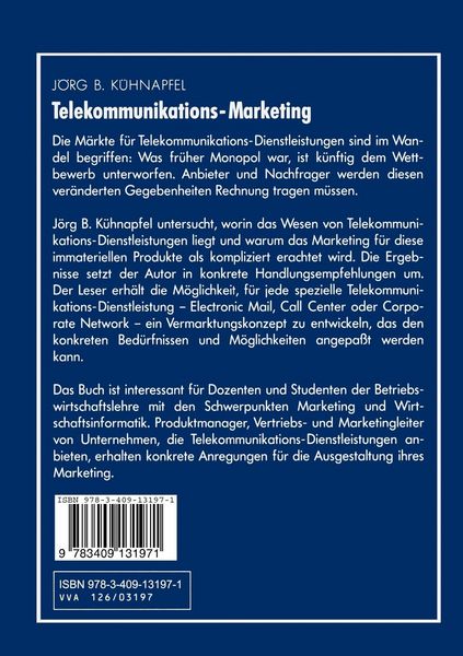 Produktbild: Telekommunikations-Marketing