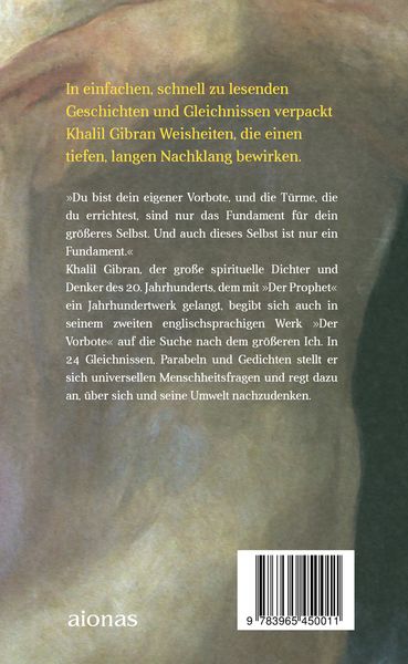Produktbild: Der Vorbote. Khalil Gibran. Gleichnisse, Parabeln und Gedichte