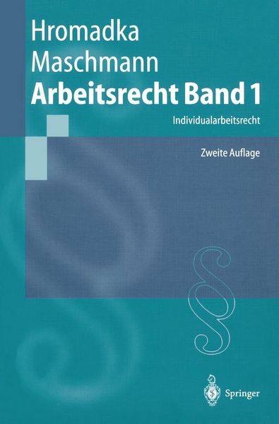 Produktbild: Arbeitsrecht Band 1