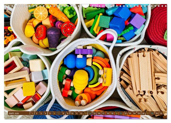 Produktbild: Traumberuf - Erzieher:innen in der Kinderkrippe (Wandkalender 2026 DIN A3 quer), CALVENDO Monatskalender