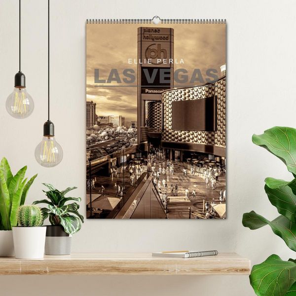 Produktbild: LAS VEGAS (Wandkalender 2026 DIN A2 hoch), CALVENDO Monatskalender