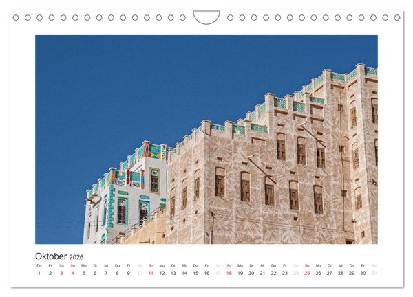 Produktbild: Der Jemen (Wandkalender 2026 DIN A4 quer), CALVENDO Monatskalender