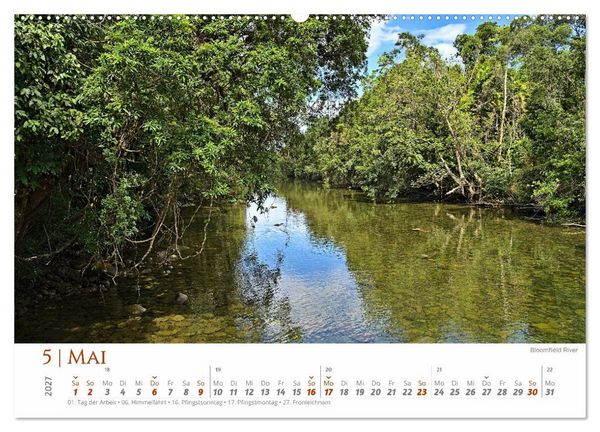 Produktbild: Australien - Cairns-Brisbane (Wandkalender 2027 DIN A2 quer), CALVENDO Monatskalender