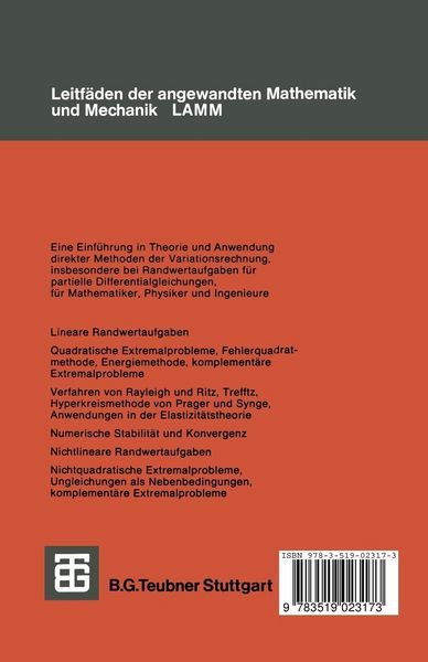 Produktbild: Direkte Methoden der Variationsrechnung