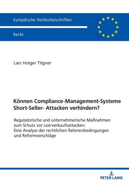 Produktbild: Koennen Compliance-Management-Systeme Short-Seller-Attacken verhindern?