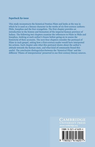 Produktbild: Pontius Pilate in History and Interpretation