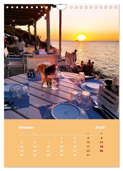 Produktbild: Entdecke die Sch&ouml;nheit der griechischen Insel Lesvos (Wandkalender 2026 DIN A4 hoch), CALVENDO Monatskalender
