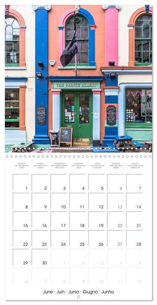 Produktbild: South England - Impressions from south western counties (Wall Calendar 2026 12 &times; 12 Inch) CALVENDO 12 Month Wall Calendar