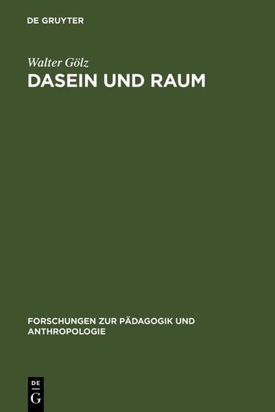 Produktbild: Dasein und Raum