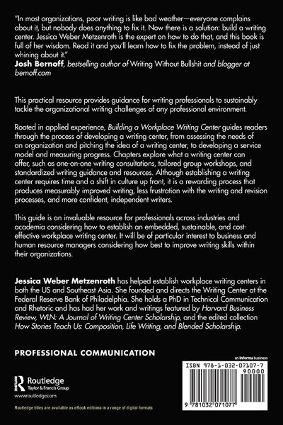 Produktbild: Building a Workplace Writing Center