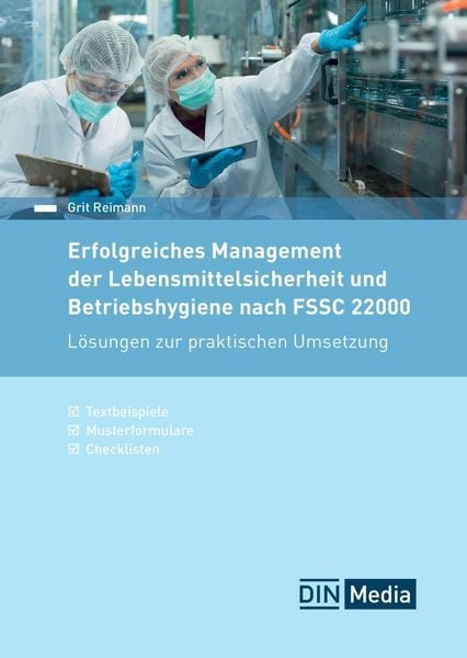 Produktbild: Erfolgreiches Management der Lebensmittelsicherheit und Betriebshygiene nach FSSC 22000