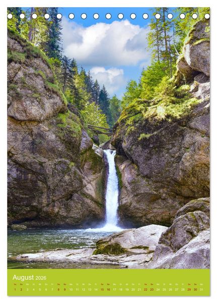 Produktbild: Das Allg&auml;u &ndash; eine Landschaft wie im M&auml;rchen (Tischkalender 2026 DIN A5 hoch), CALVENDO Monatskalender