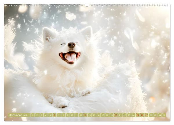 Produktbild: Pfoten Magie (Wandkalender 2026 DIN A2 quer), CALVENDO Monatskalender