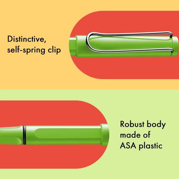 Produktbild: LAMY Tintenroller safari roll-ink mit T10 Tintenpatrone, green/gr&uuml;n