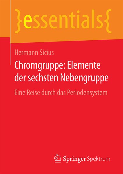 Produktbild: Chromgruppe: Elemente der sechsten Nebengruppe