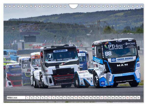 Produktbild: Abenteuer TRUCK RACING (Wandkalender 2026 DIN A4 quer), CALVENDO Monatskalender