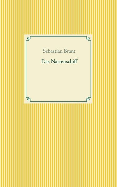 Produktbild: Das Narrenschiff