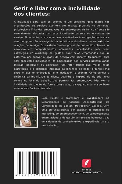 Produktbild: Gerir e lidar com a incivilidade dos clientes: