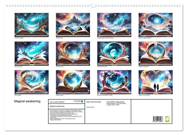 Produktbild: Magical awakening (Wall Calendar 2026 DIN A2 landscape), CALVENDO 12 Month Wall Calendar