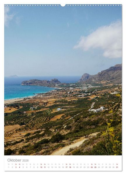 Produktbild: Kreta (hochwertiger Premium Wandkalender 2026 DIN A2 hoch), Kunstdruck in Hochglanz