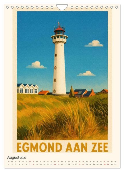 Produktbild: Charmante Holland-Ansichten (Wandkalender 2027 DIN A4 hoch), CALVENDO Monatskalender
