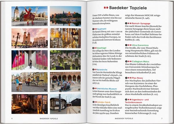 Baedeker SMART Reiseführer Krakau