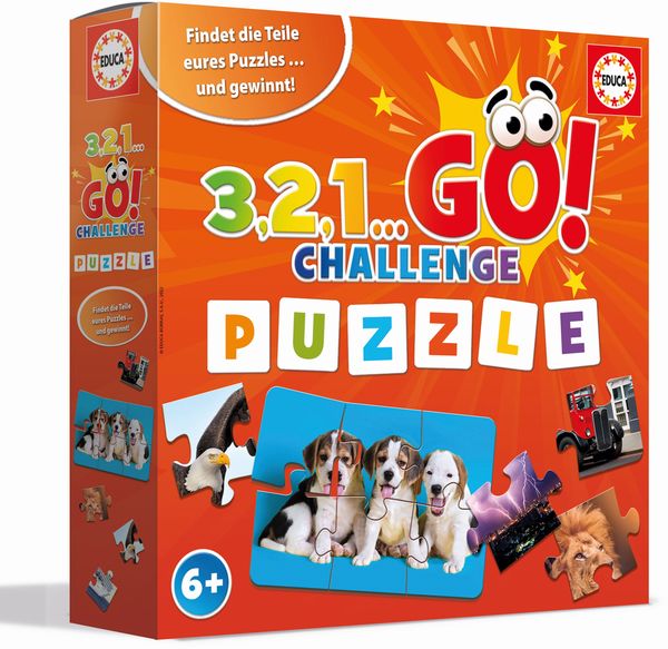 Produktbild: EDUCA - 3,2,1 GO Challenge - Puzzle