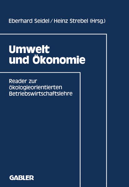 Produktbild: Umwelt und &Ouml;konomie