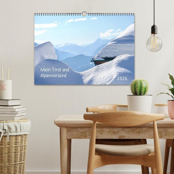 Produktbild: Mein Tirol und Alpenvorland (Wandkalender 2026 DIN A3 quer), CALVENDO Monatskalender