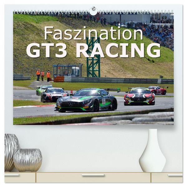 Produktbild: Faszination GT3 RACING (hochwertiger Premium Wandkalender 2026 DIN A2 quer), Kunstdruck in Hochglanz