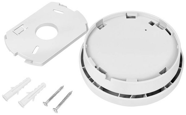 Produktbild: LogiLink SC0016 Rauchwarnmelder inkl. 10 Jahres-Batterie batteriebetrieben (&Oslash; x H) 104 mm x 50 mm