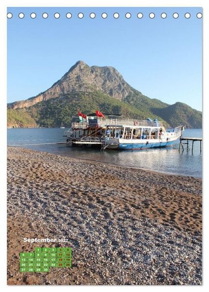 Produktbild: Lykische K&uuml;ste - Historische Landschaft am t&uuml;rkischen Mittelmeer (Tischkalender 2027 DIN A5 hoch), CALVENDO Monatskalender