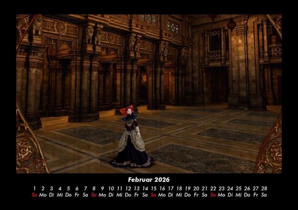 Produktbild: Mit Fantasy durch's Jahr 2026 Fotokalender DIN A3