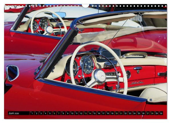 Produktbild: Mercedes SL Classics (Wandkalender 2026 DIN A3 quer), CALVENDO Monatskalender