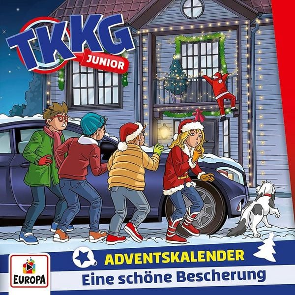 Produktbild: TKKG Junior Adventskalender - Eine sch&ouml;ne Bescherung