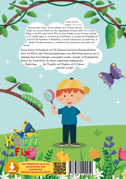 Produktbild: KitaFix-Kurzgeschichten Schmetterlinge