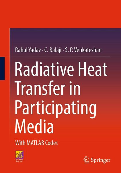 Produktbild: Radiative Heat Transfer in Participating Media