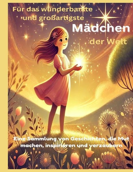 Produktbild: F&uuml;r das wunderbarste und gro&szlig;artigste M&auml;dchen der Welt (Geschenk f&uuml;r M&auml;dels) Inspirierende Geschichten &uuml;ber Mut, Freundschaft und Tr&auml;ume &ndash; Ein Buch f&uuml;r starke und kreative M&auml;dchen