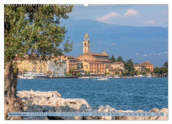 Produktbild: Gardasee, das Paradies im Norden Italiens (Wandkalender 2026 DIN A2 quer), CALVENDO Monatskalender