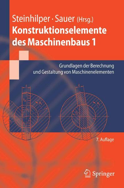 Produktbild: Konstruktionselemente des Maschinenbaus 1