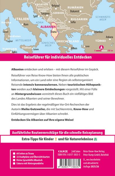 Produktbild: Reise Know-How Reisef&uuml;hrer Albanien