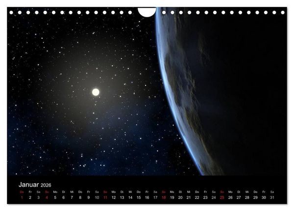Produktbild: Ferne Welten (Wandkalender 2026 DIN A4 quer), CALVENDO Monatskalender
